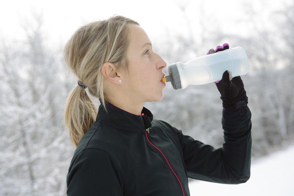 drink water in winter to keep yourself hydrated