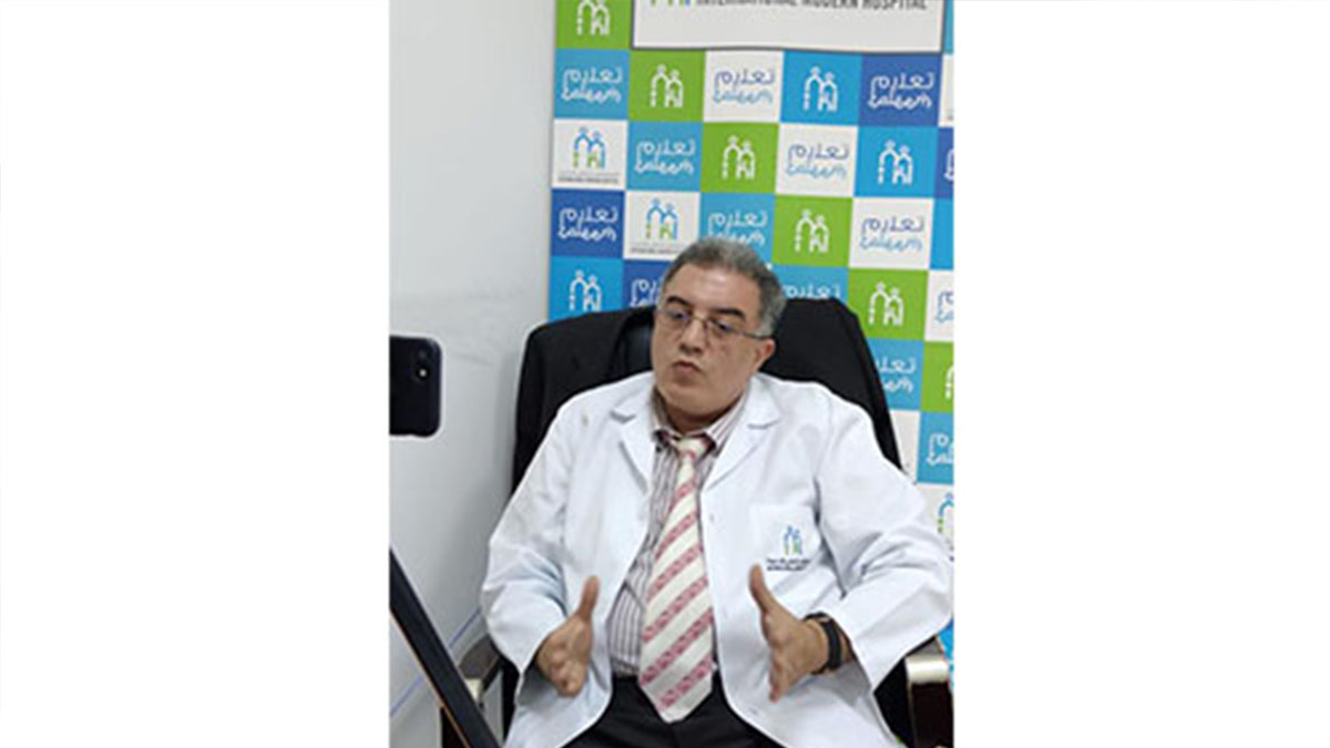 Dr. Ehab Shehata, Consultant Orthopedic Surgeon appeared in a zoom session on Al Fujairah TV.