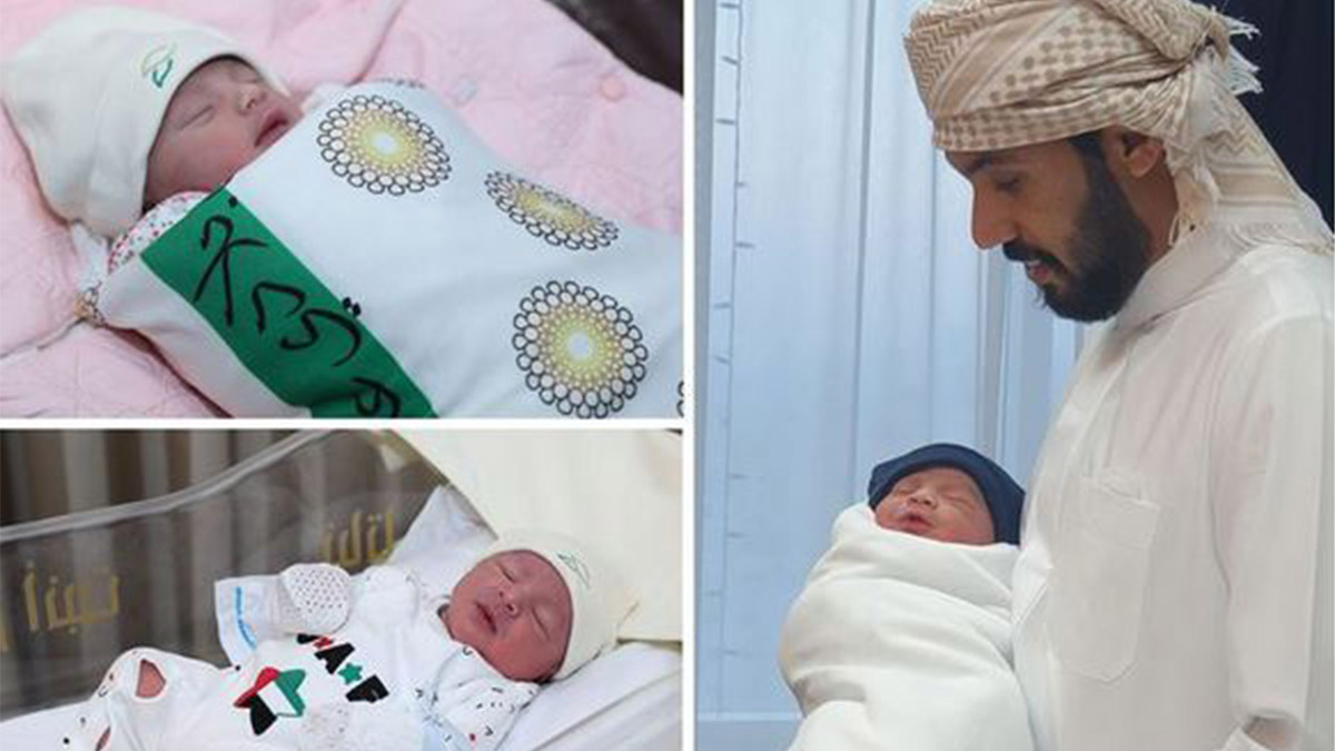 Golden jubilee babies – UAE featured in Gulf News, Baby boy Timothy Mongcal Maderazo born at IMH.
