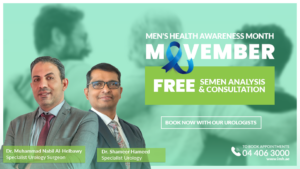 Men's Health awareness in dubai free semen test